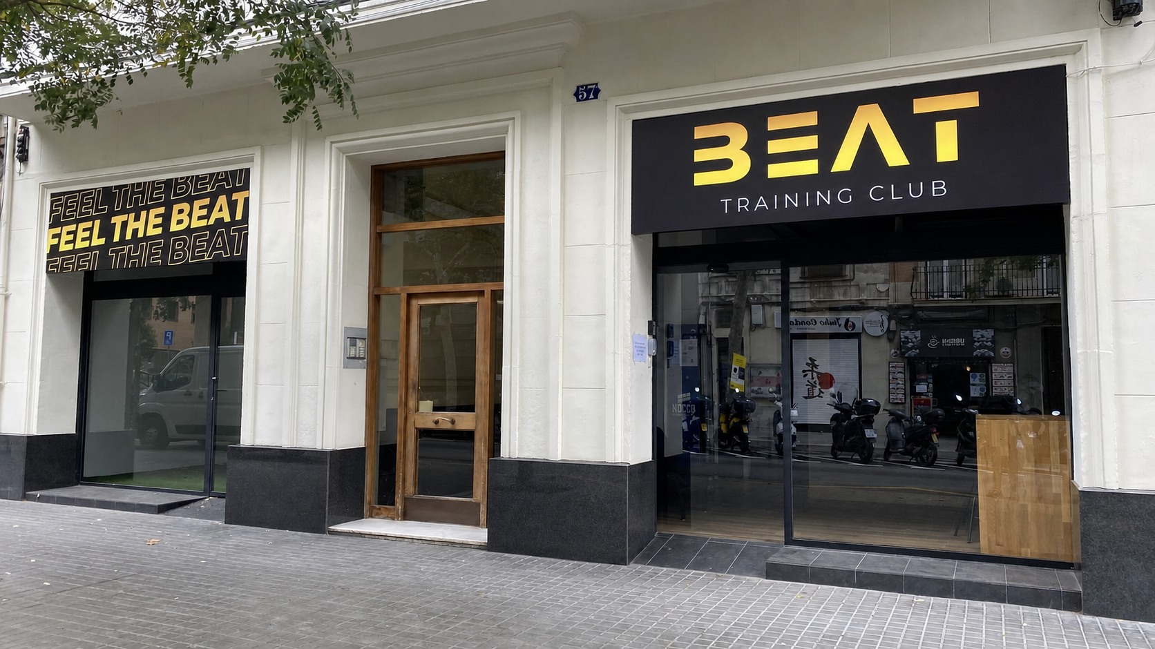 Fachada exterior de Beat Training Club