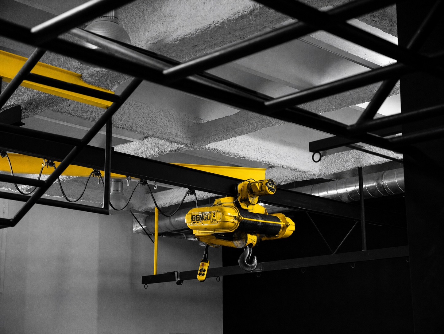 Estructura y polipasto de Beat Training Club